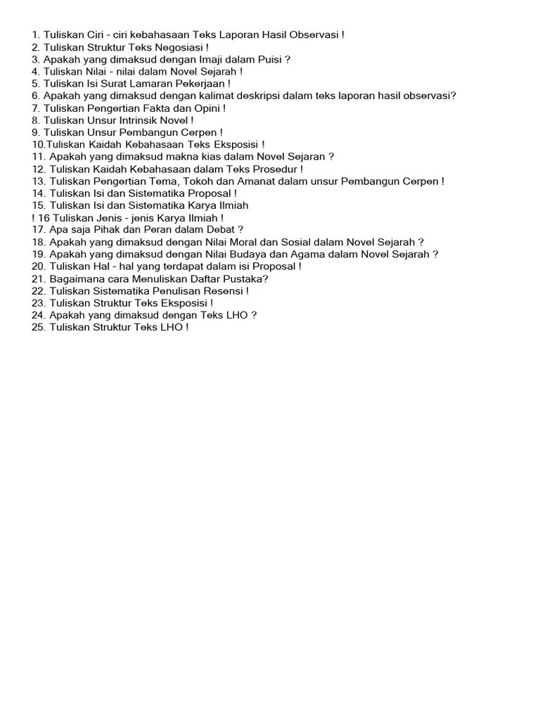 Soal Lomba Cerdas Cermat SMA Kumbang | PDF