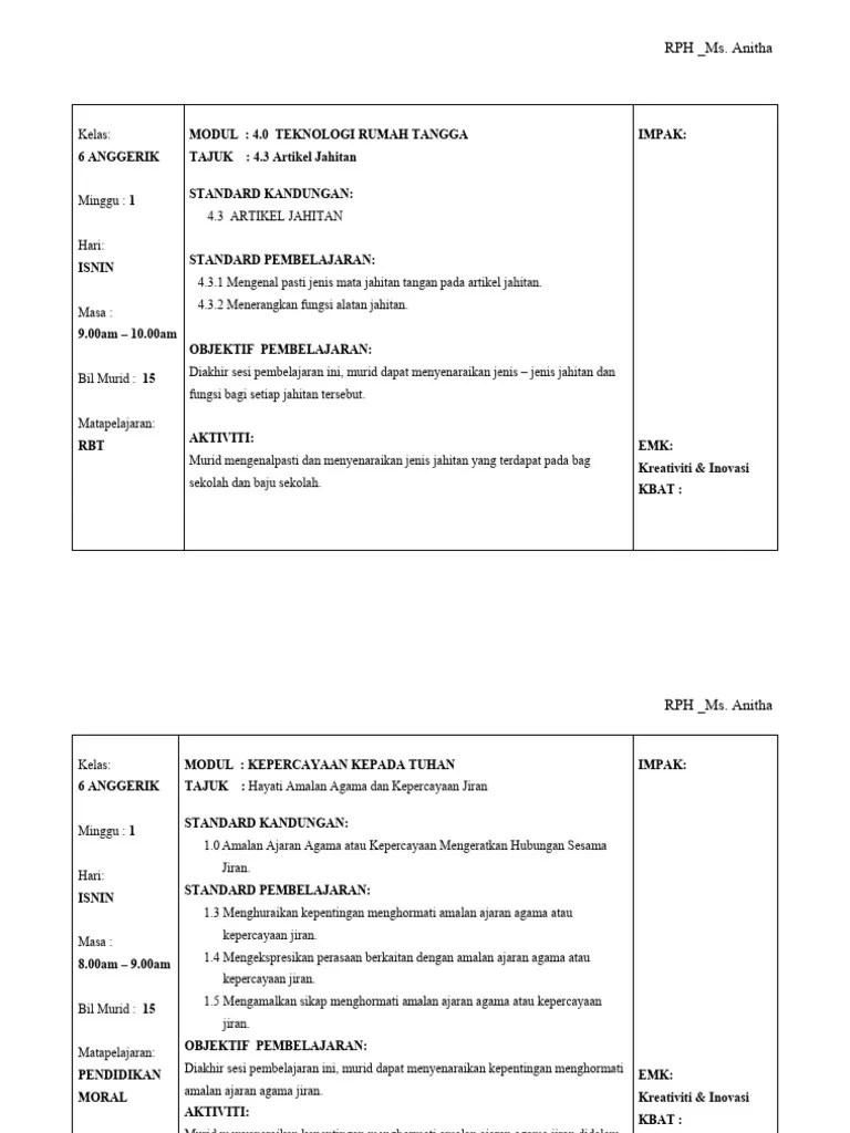 Rph Moral Tahun 6 Pdf - Premium Dark Pattern Gallery - 8K