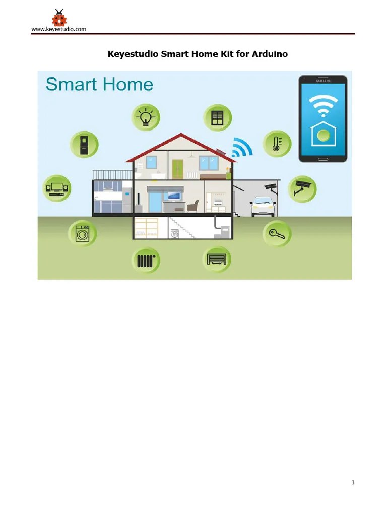KS0085 Keyestudio Smart Home Kit For Arduino | PDF | Arduino | Computer Engineering