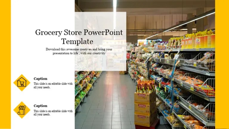 83720-Grocery Store PowerPoint Template | PDF