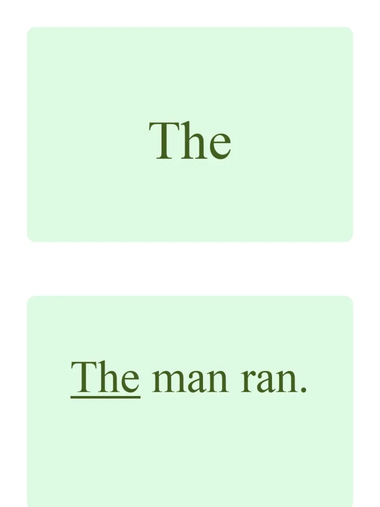 Basic Sight Words | PDF