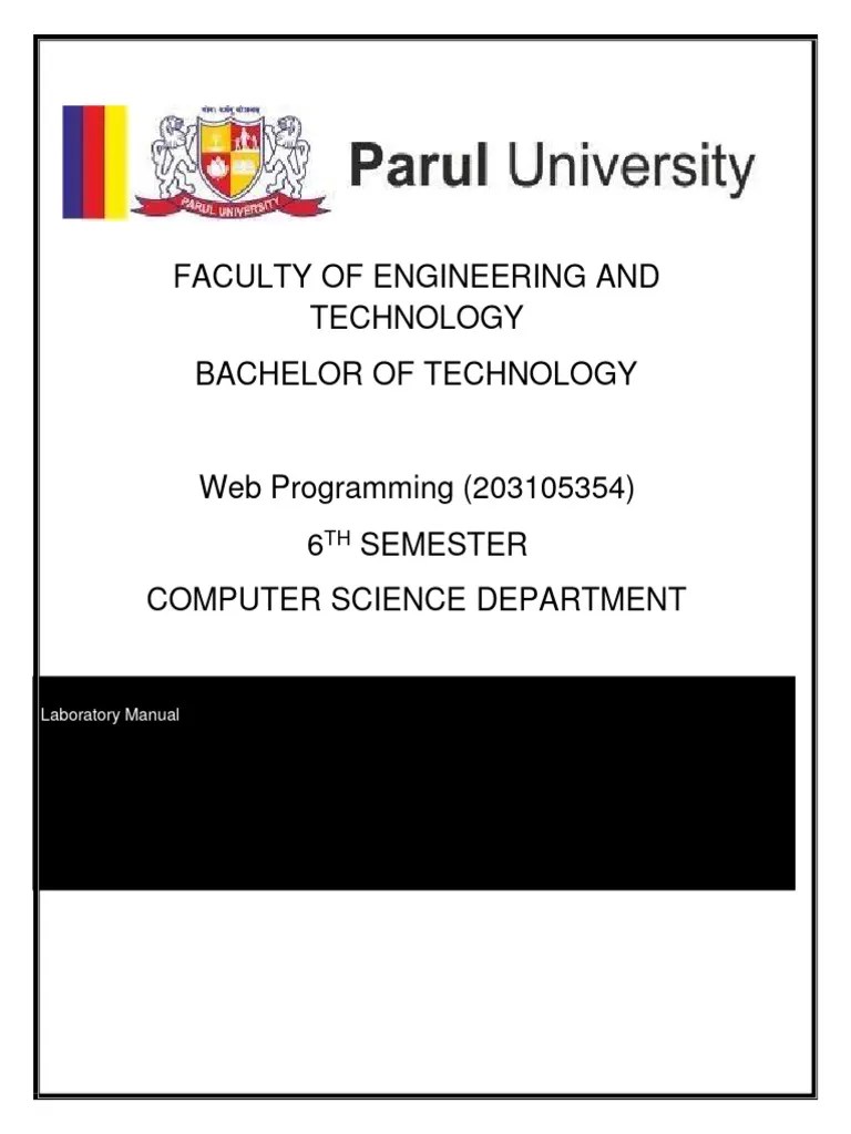 WP Lab Manual | PDF | World Wide Web | Internet & Web