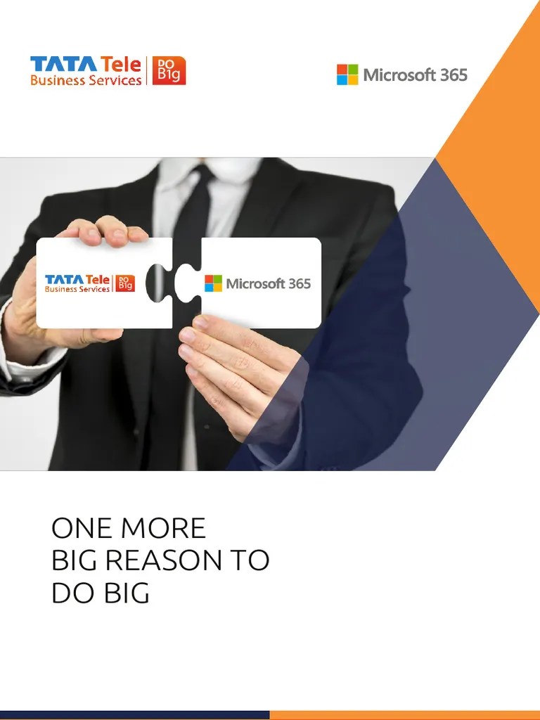 Microsoft365 Brochure | PDF | Cloud Computing | Microsoft Outlook