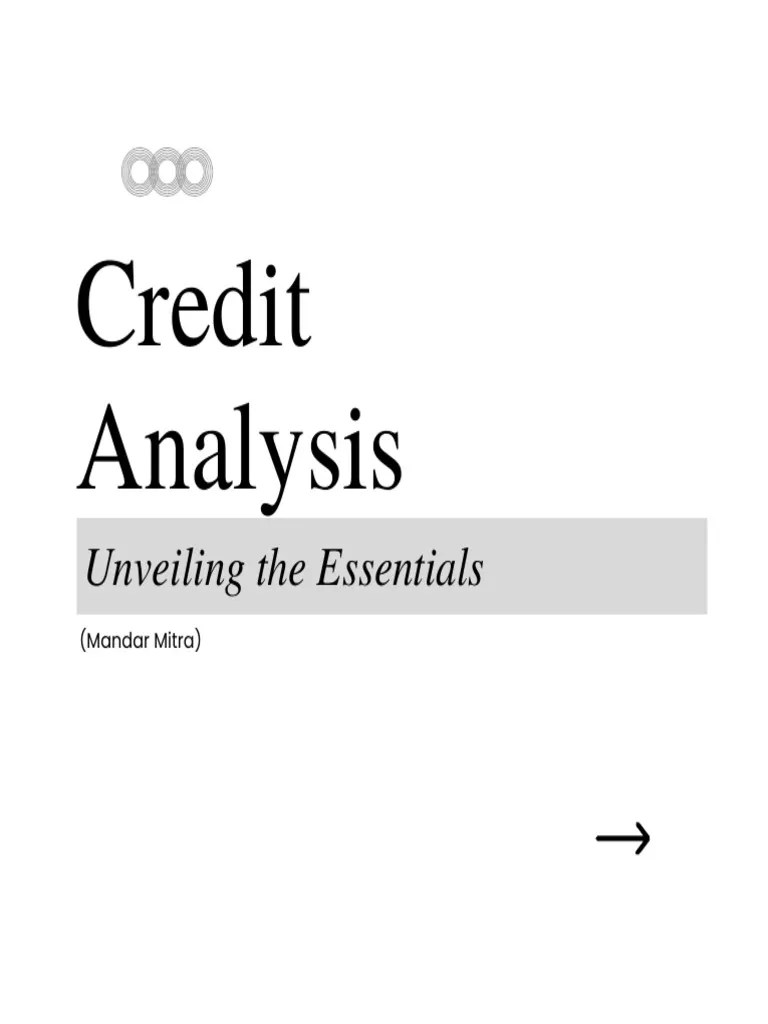 Credit Analysis Fundamentals | PDF