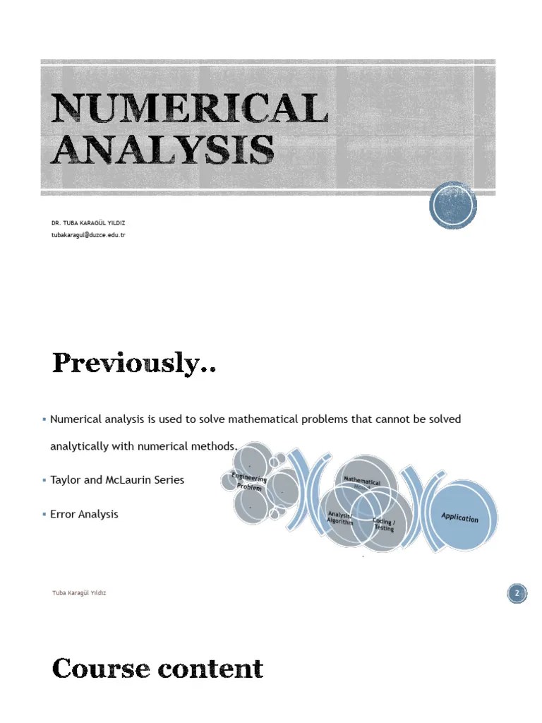 Numerical 2 | PDF