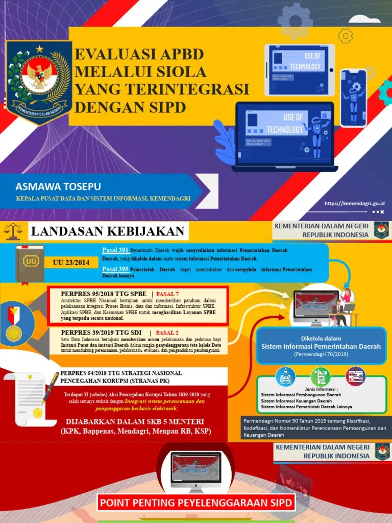 Alur - SIPD - SIOLA - Evaluasi - APBD 18112021 | PDF