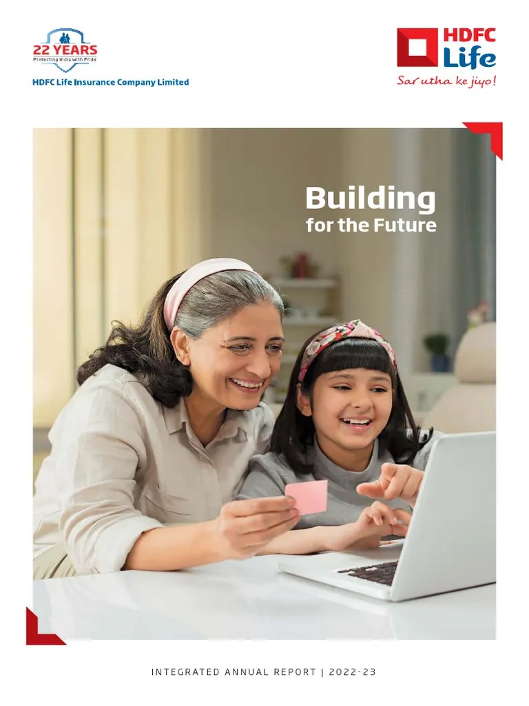 HDFC Life Integrated Annual Report FY2022 23 | PDF