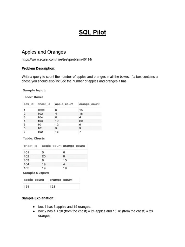 SQL Interview Prep Bootcamp | PDF