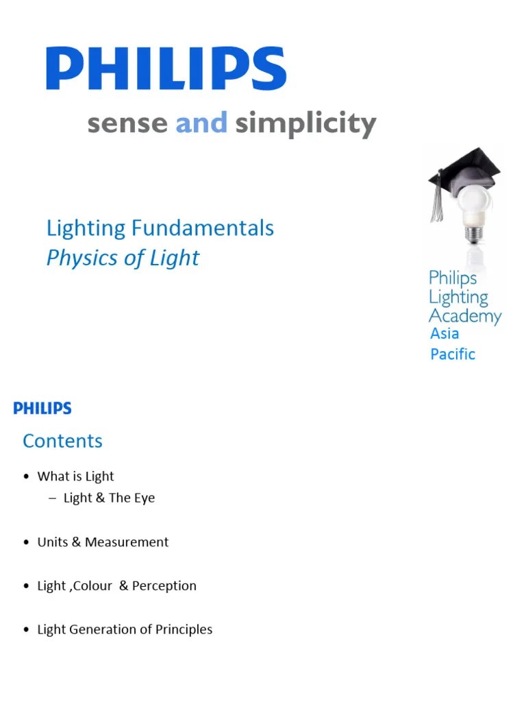 Lighting Fundamentals | PDF | Lighting | Color