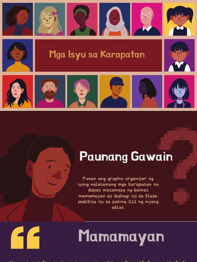 Isyu Sa Karapatang Pantao | PDF
