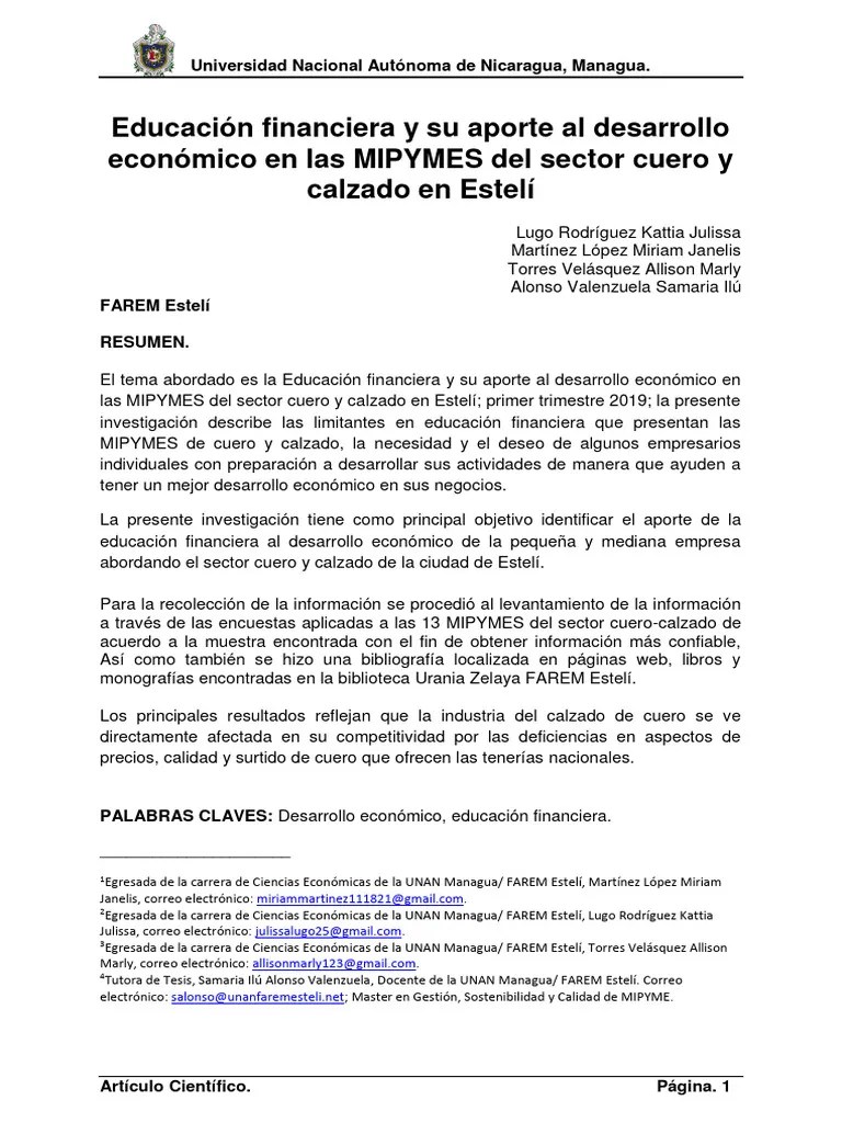 EDUCACION FINANCIERA | PDF