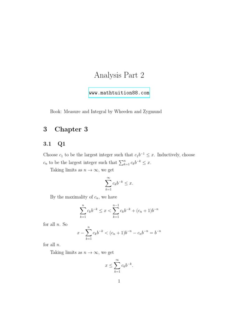 Analysis 2 | PDF | Abstract Algebra | Analysis