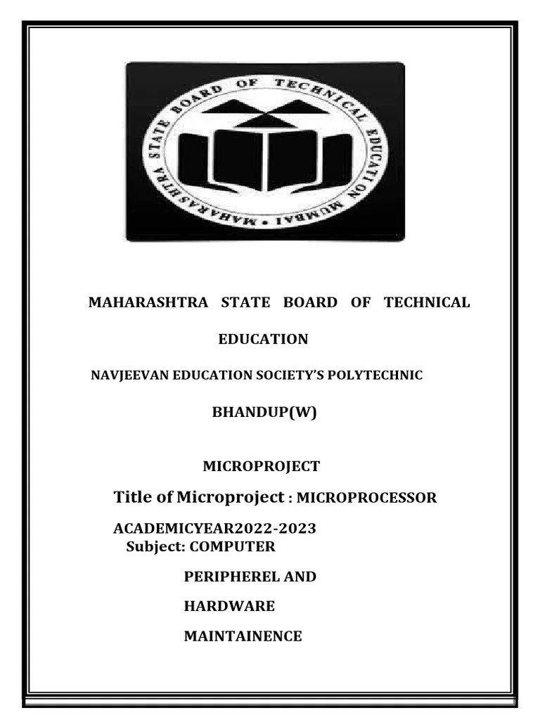 Microprocessor Final | PDF | Microprocessor | Central Processing Unit
