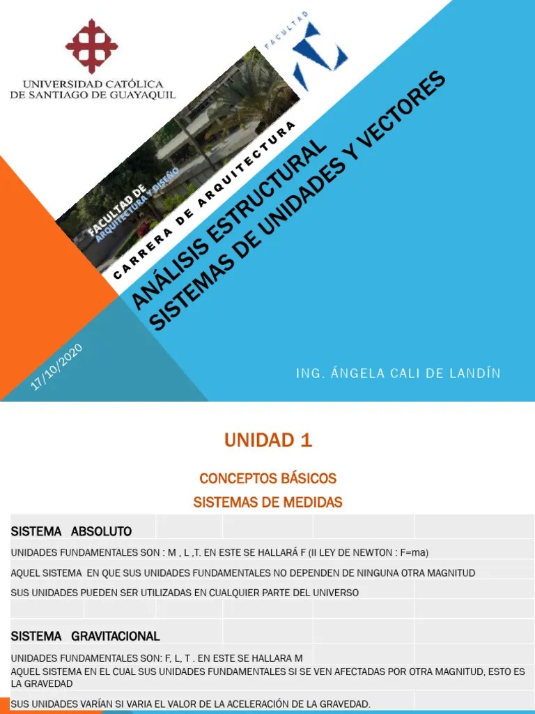 Sistema De Unidades Y Vectores | Descargar Gratis PDF | Vector Euclidiano | Velocidad