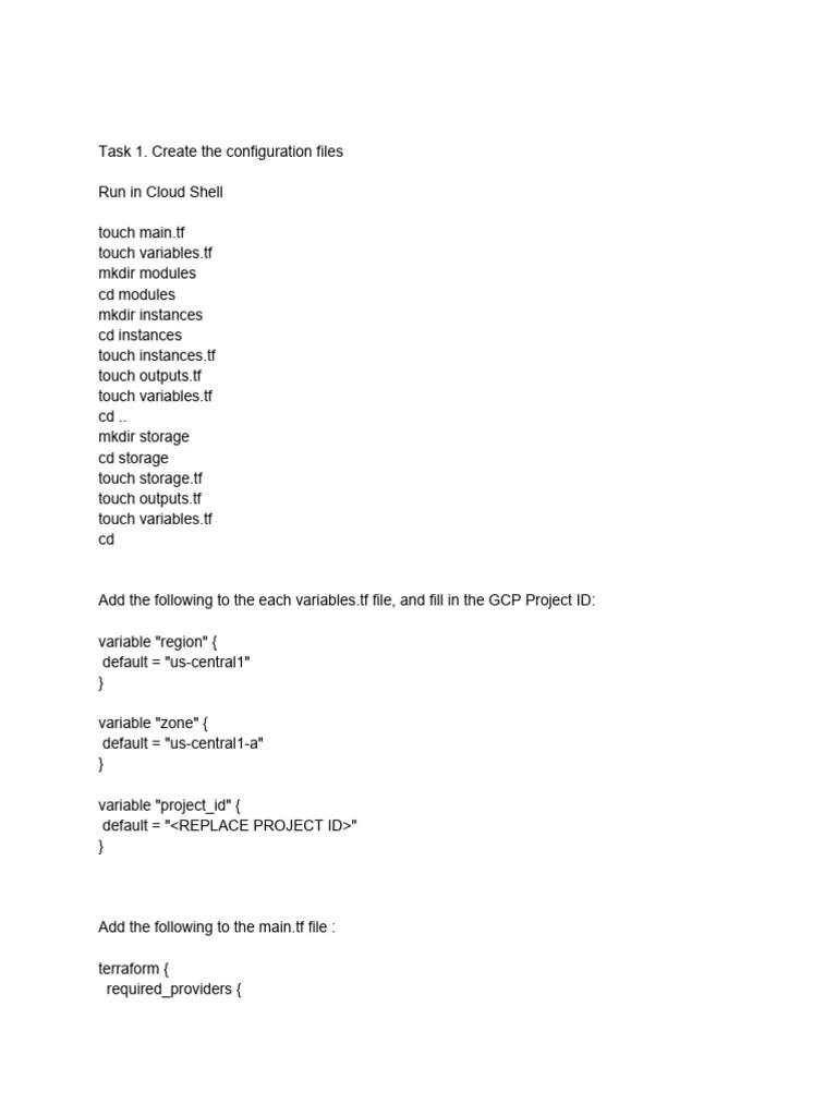(Update) Automating Infrastructure On Google Cloud With Terraform ...