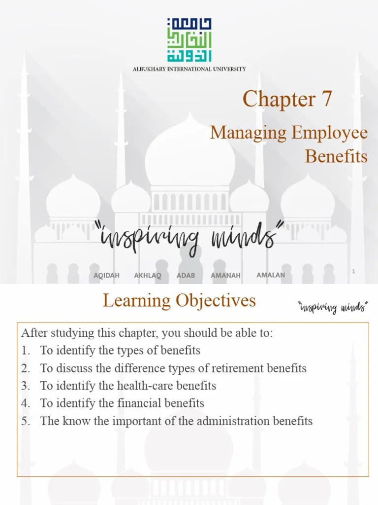 Chapter 7 Managing Employee Benefits | Download Free PDF | Employee ...