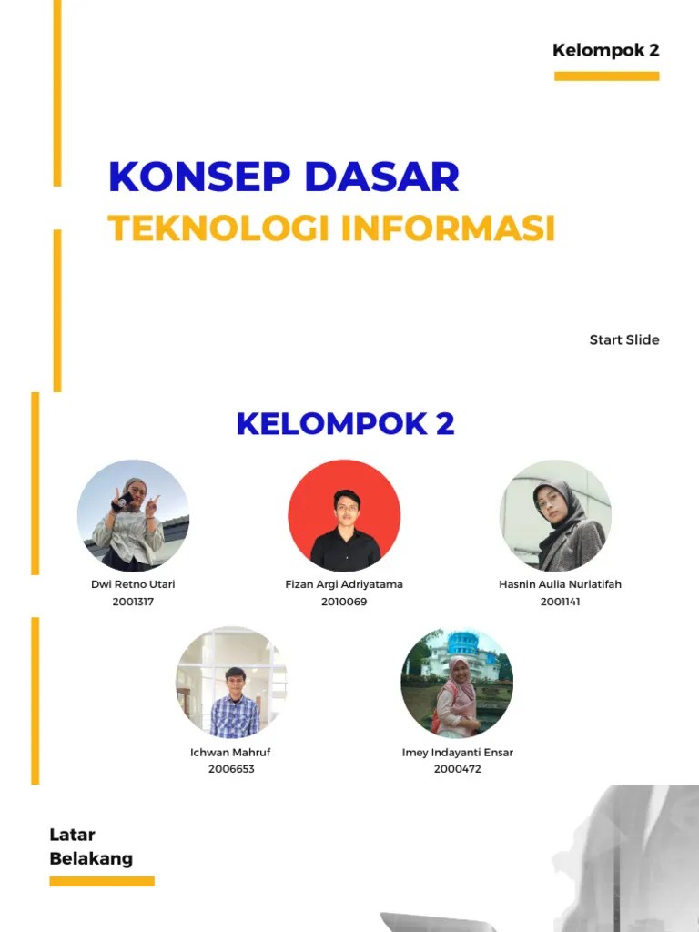 Kelompok 2 SIM - Konsep Dasar Teknologi Informasi | PDF