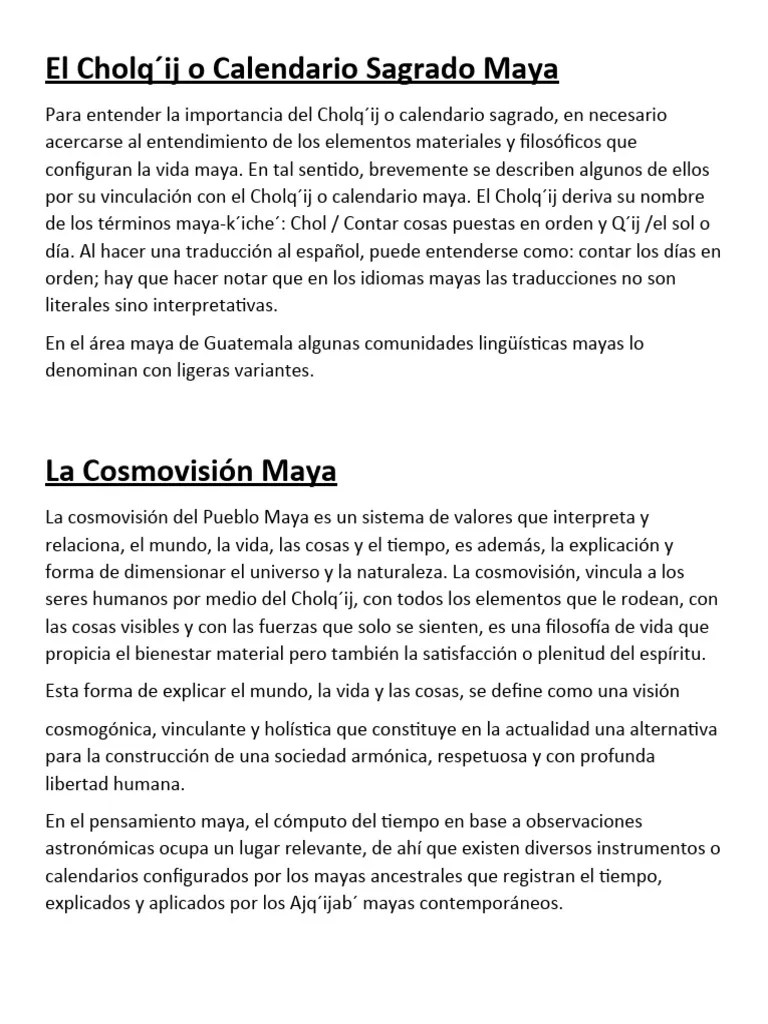 Cosmo Vision Maya | PDF | Civilización Maya | Naturaleza