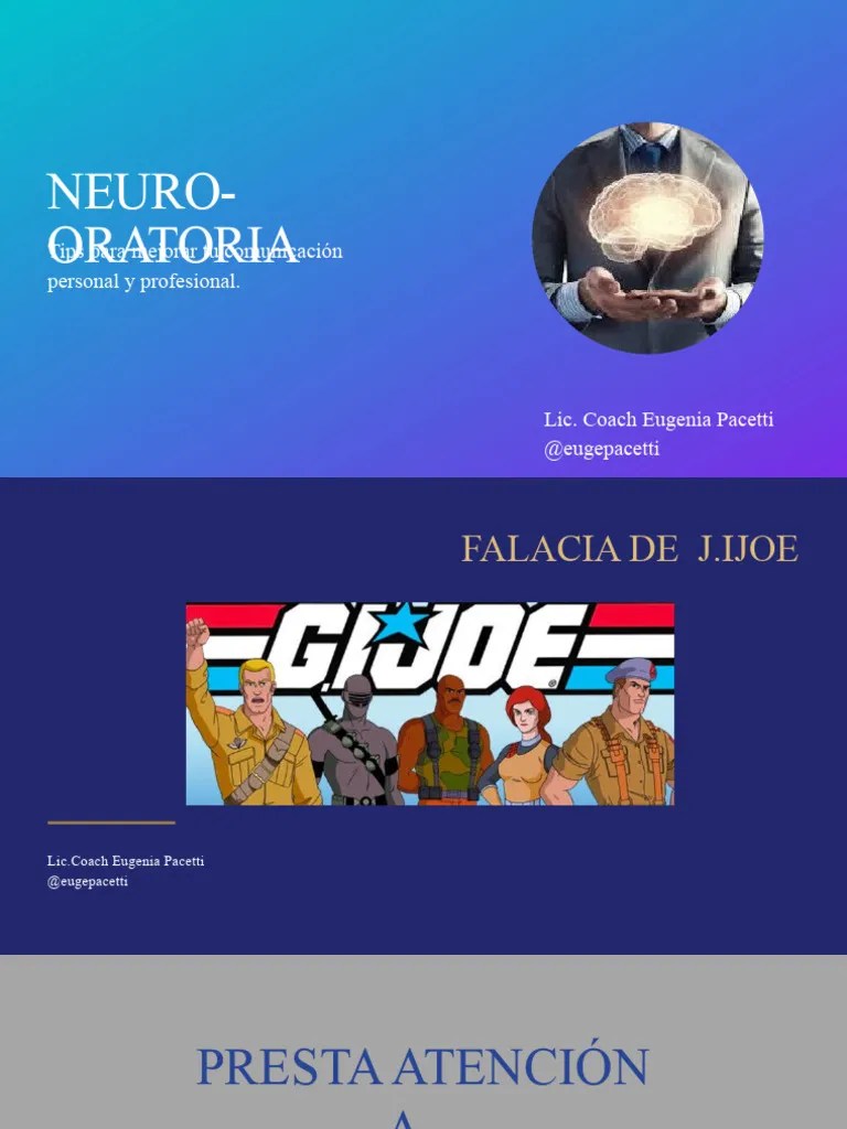 Clase 4 Tips De Neuro Oratoria - AXON | PDF