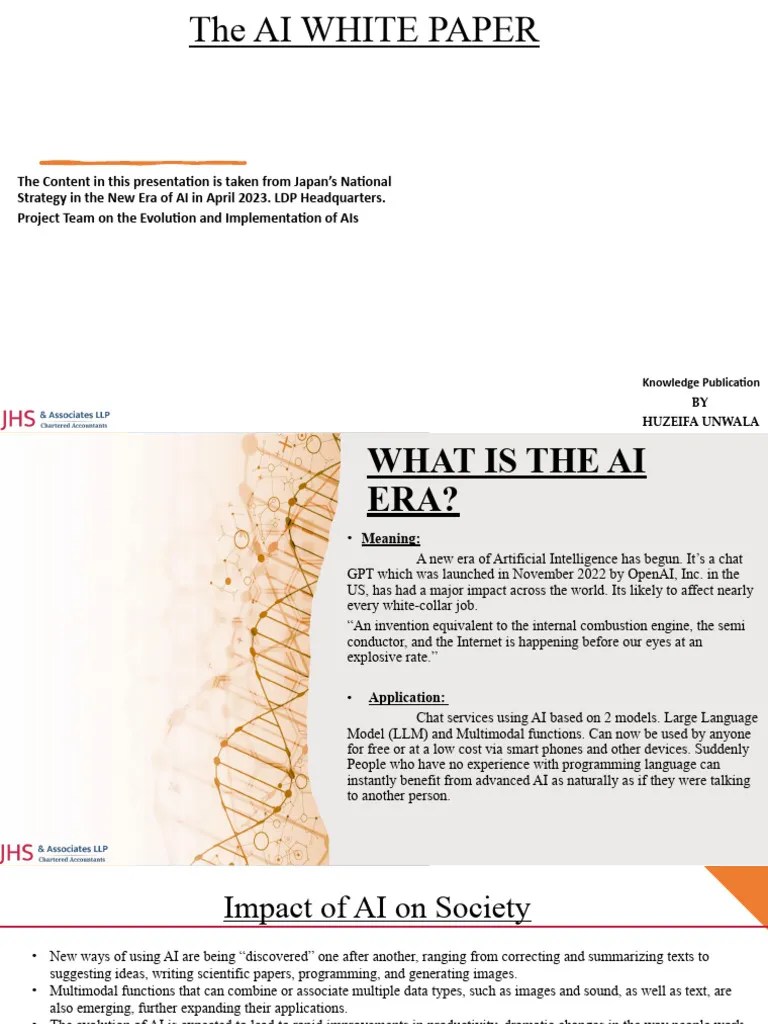 The AI White Paper | PDF | Artificial Intelligence | Intelligence (AI ...