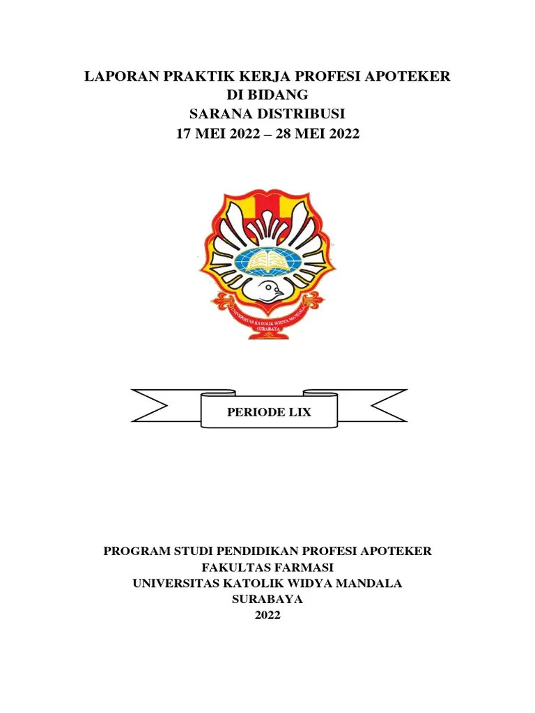 LAPORAN PKPA SARANA DISTRIBUSI | PDF | Wellness