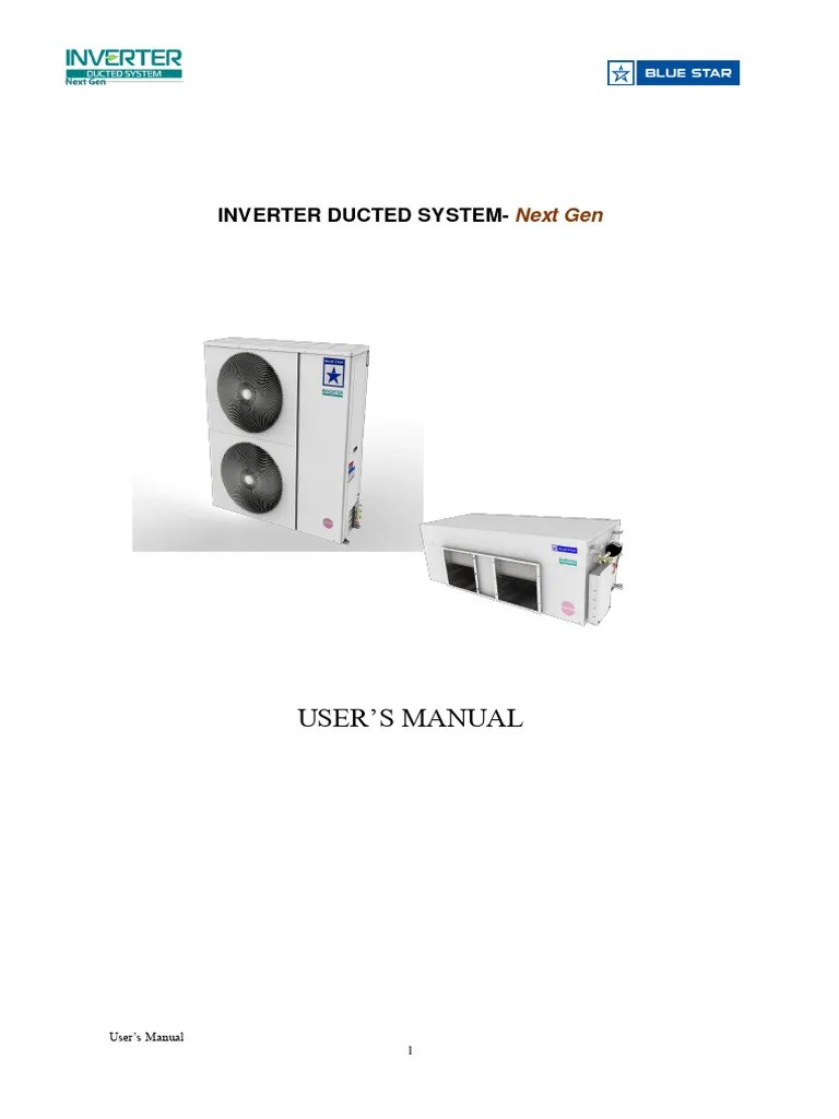 Bluestar VRV System | PDF | Pipe (Fluid Conveyance) | Power Inverter