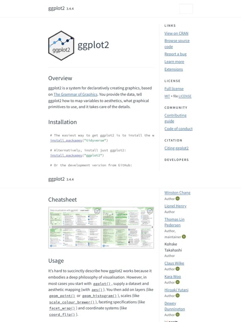 Create Elegant Data Visualisations Using The Grammar Of Graphics ...