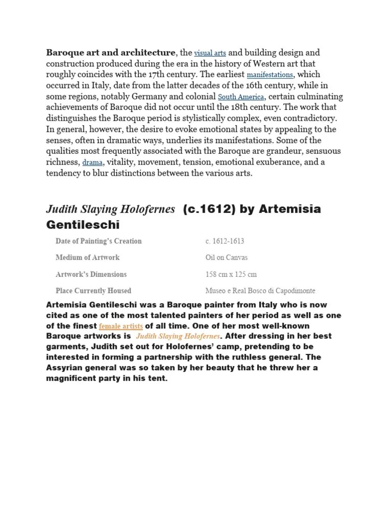 Baroque | PDF | Baroque | Paintings