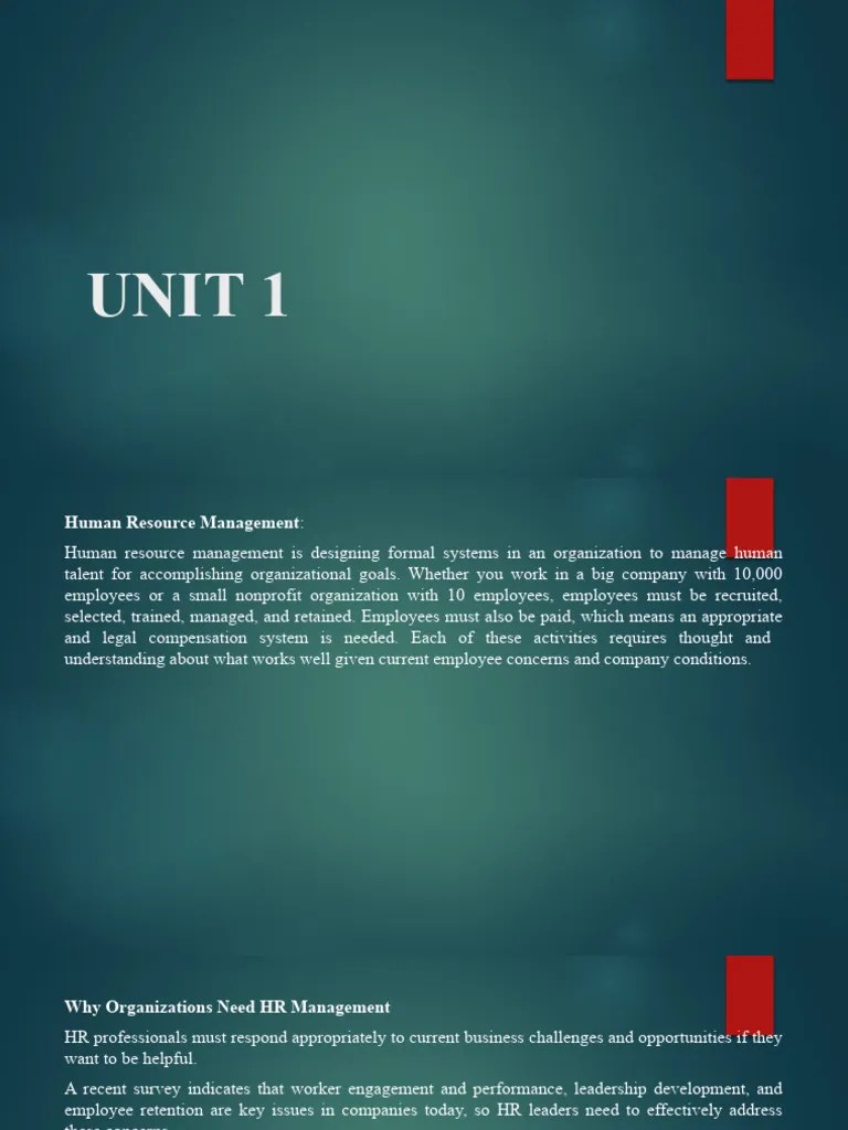 Human Resource Management | PDF | Recruitment | Human Resources