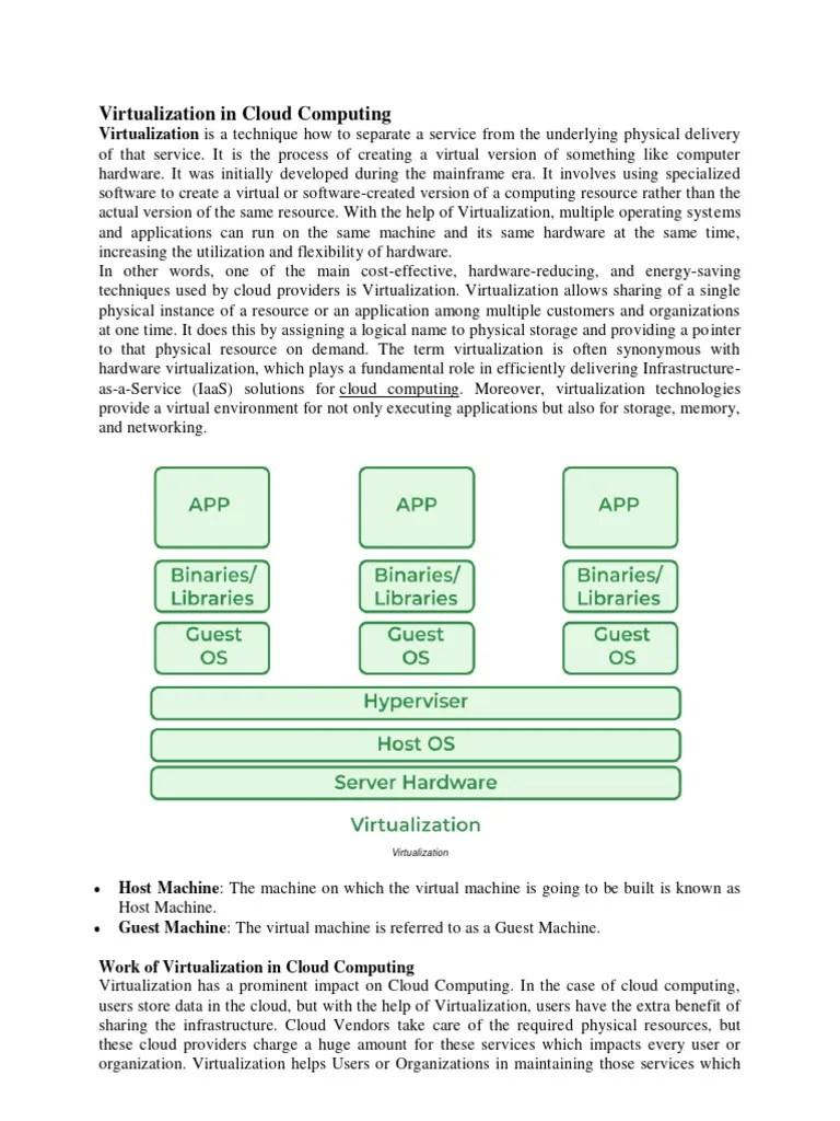 Cloud | PDF | Cloud Computing | Virtualization