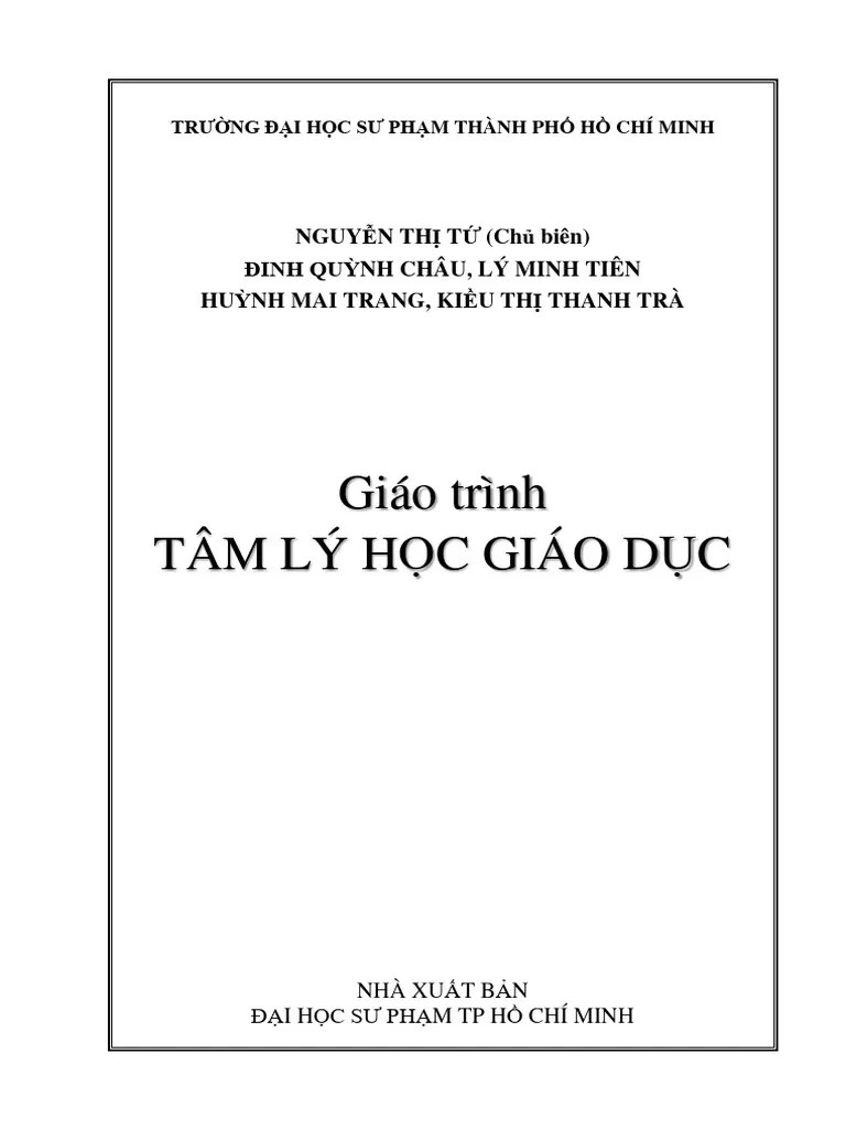 Giao Trinh TLHGD 2018 - Chuong 1-2 | PDF