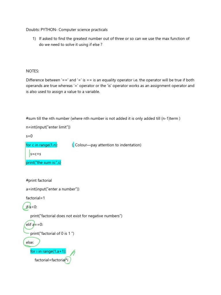 Python Beginner Level Programs | PDF
