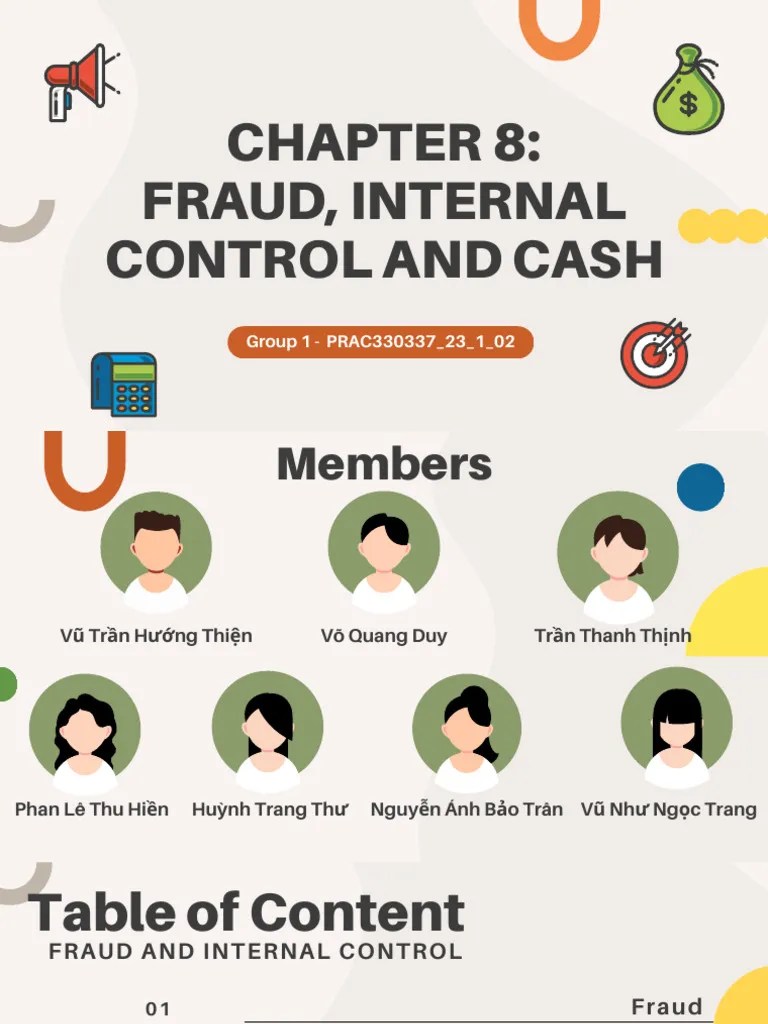 Chapter 8 Fraud, Internal Control And Cash (PowerPoint) | Download Free PDF | Internal Control ...