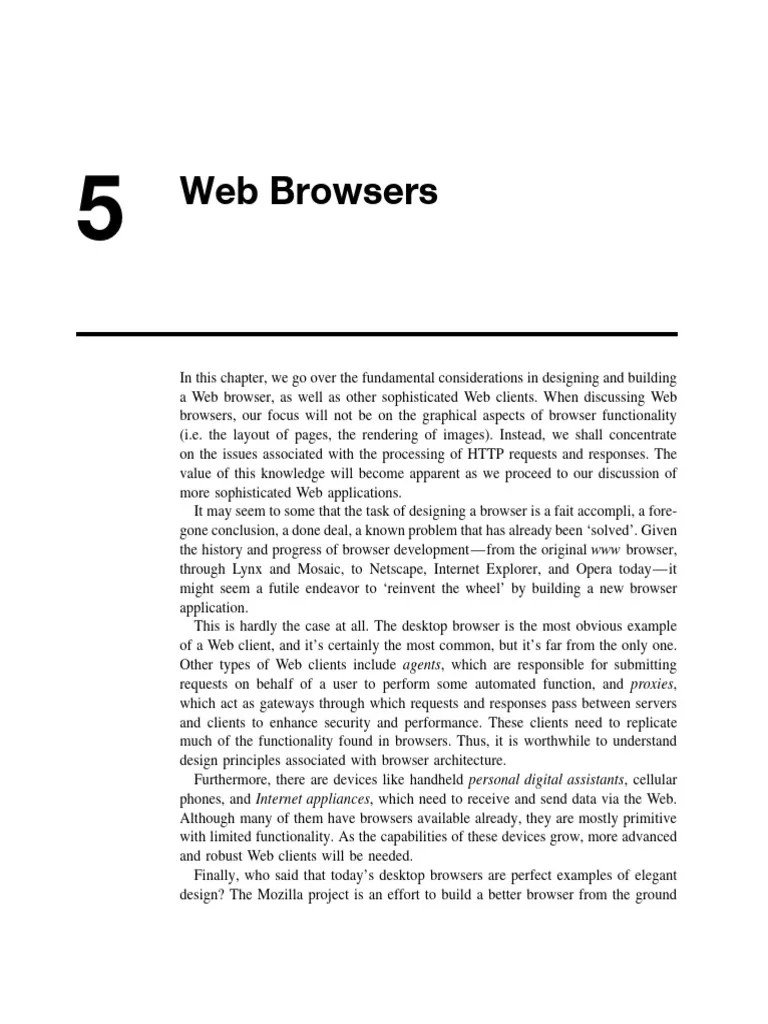 Web Browsers | PDF