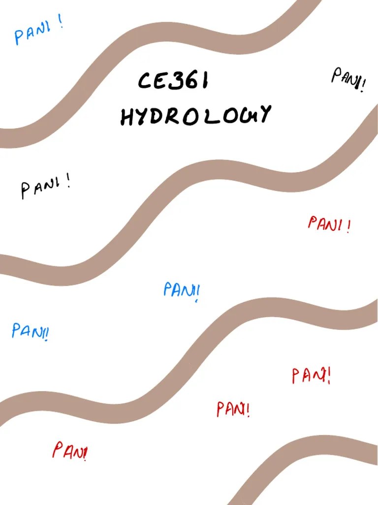 Hydrology Concepts And Calculations Pdf