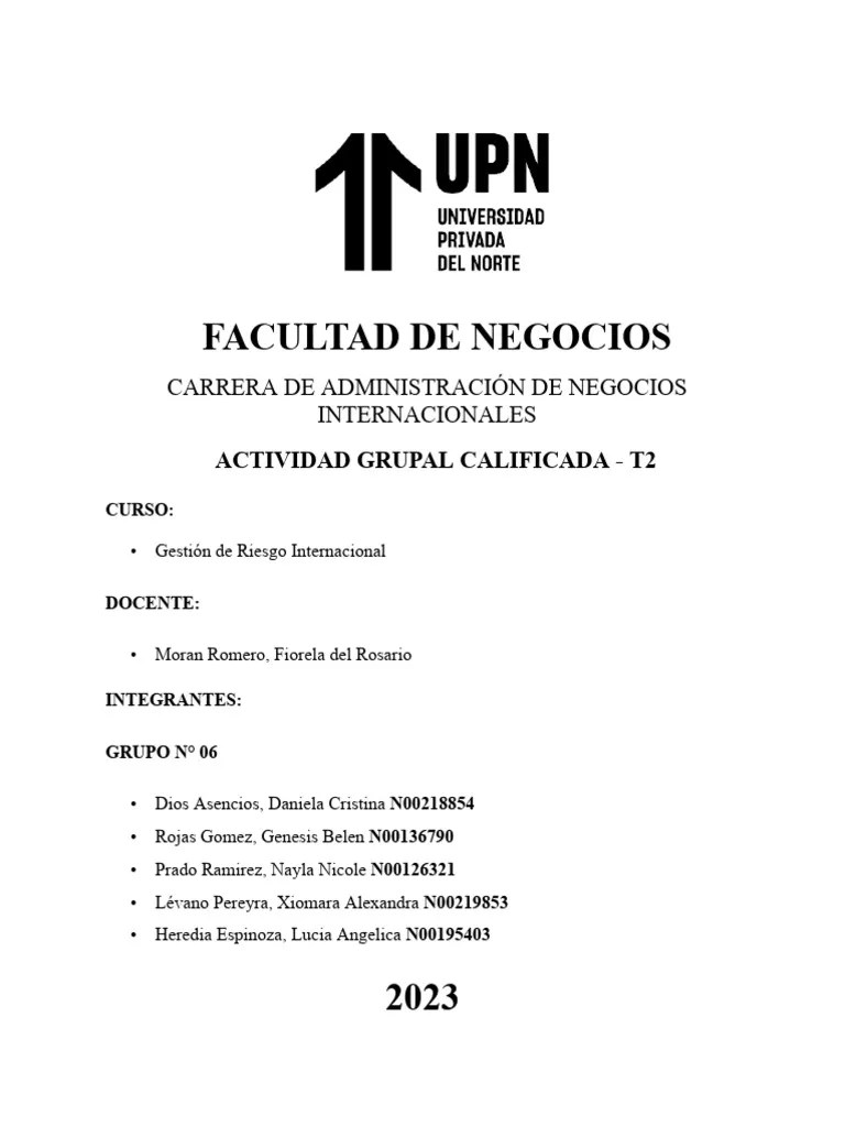 Riesgo En El Comercio Internacional | PDF