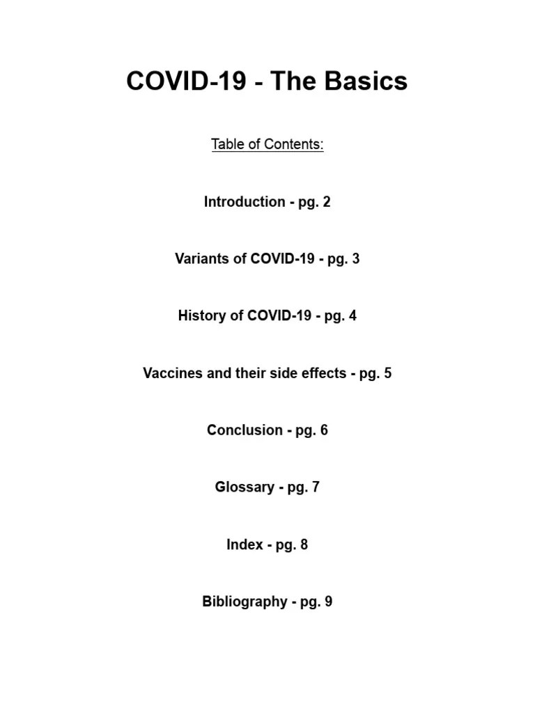 COVID-19 Research Paper | PDF