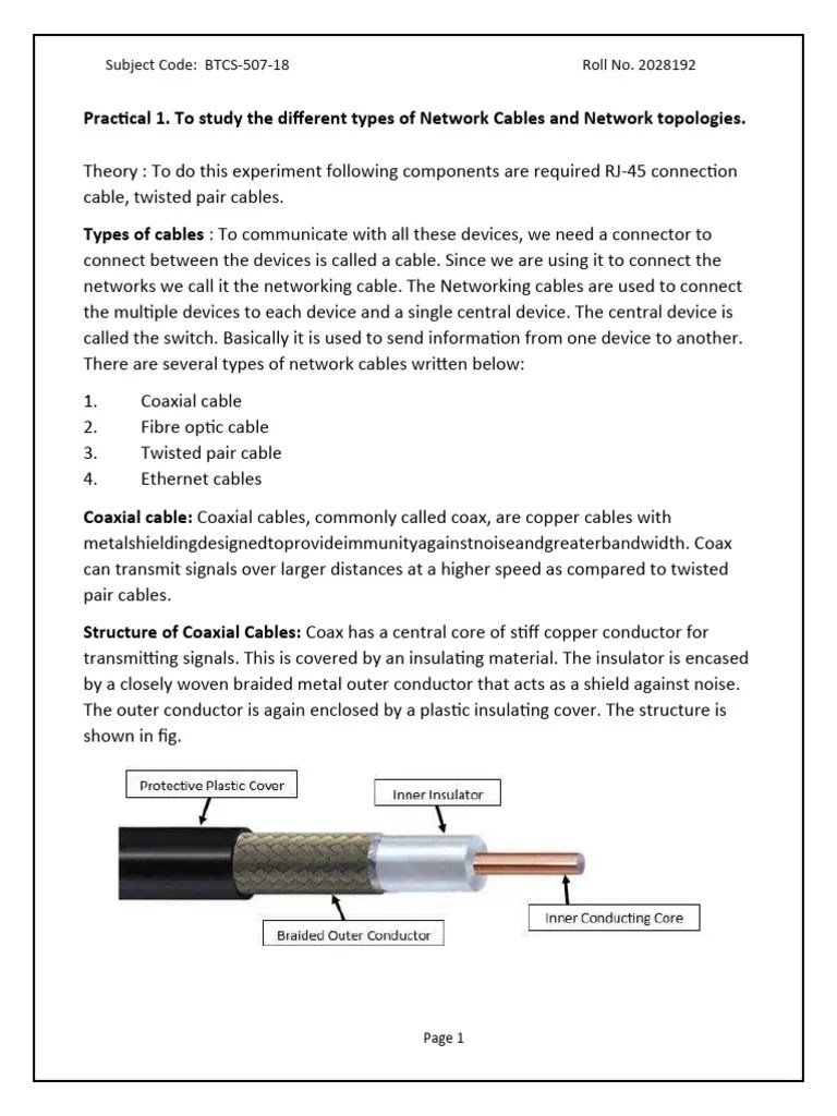 CN Practicals | PDF | Network Topology | Computer Network