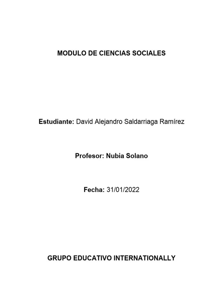 Módulo Ciencias Sociales-1 | PDF | Tierra | Ecuador