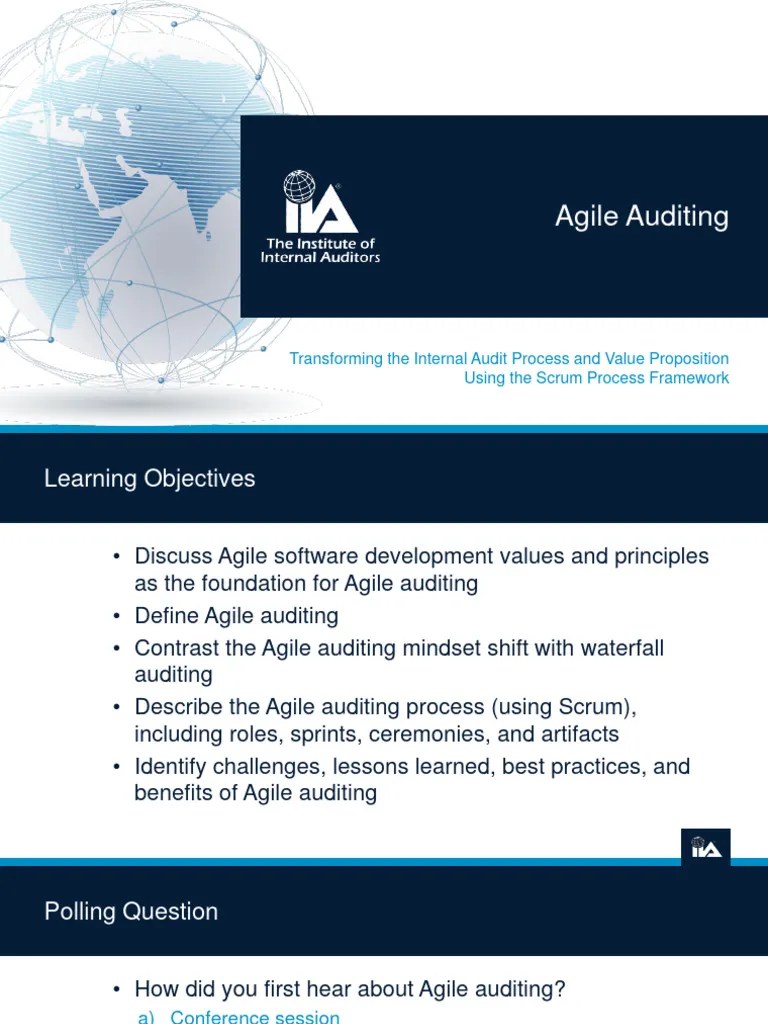 Agile Auditing | PDF | Agile Software Development | Software Development Process