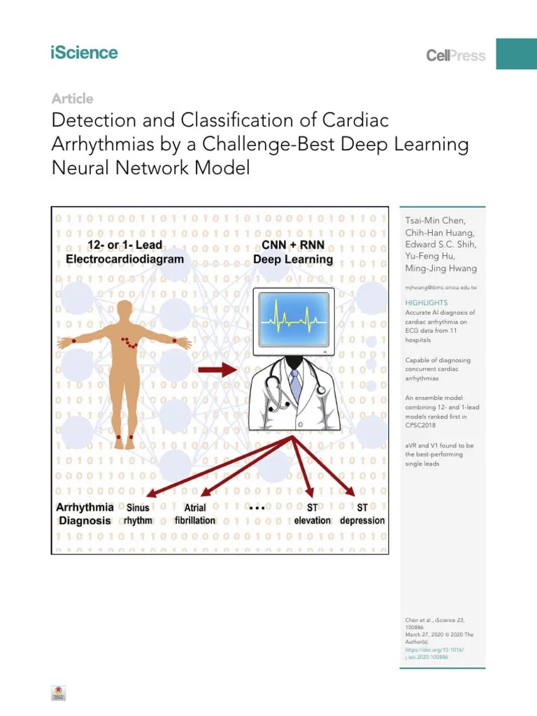 Detection And Classification Of Cardiac Arrhythmias By A Challenge-Best Deep Learning Neural ...