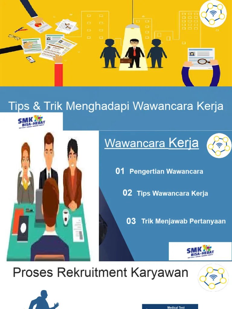 Tips & Trik Menghadapi Wawancara Kerja | PDF