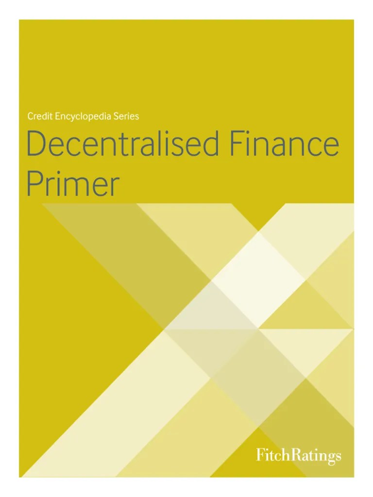 Decentralised Finance (DeFi) Beginners Guide - Sept 23 | PDF | Cryptocurrency | Money