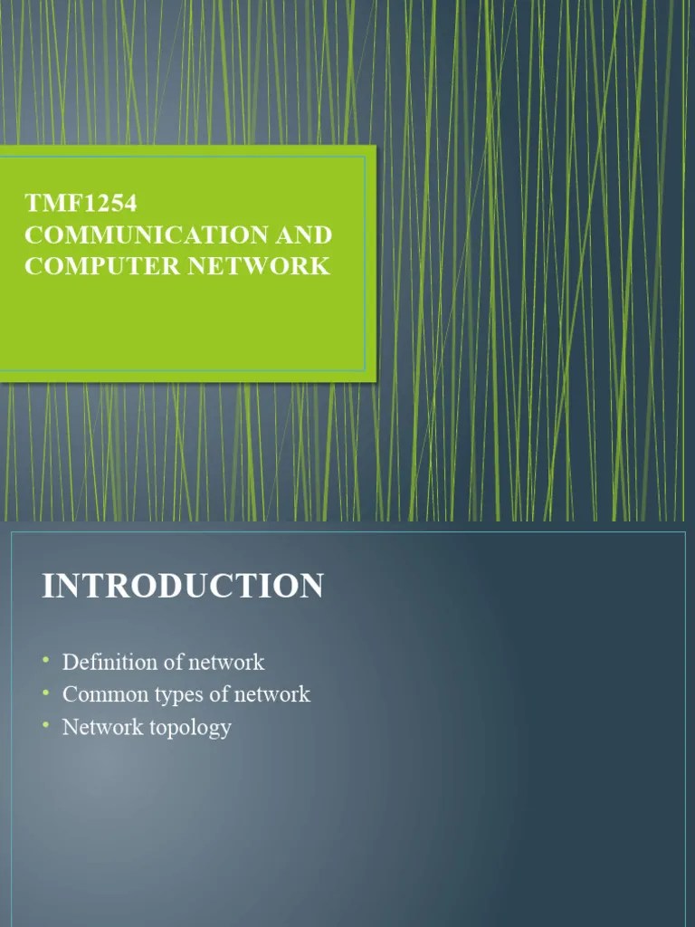 Communication & Computer Network | PDF | Computer Network | Network ...