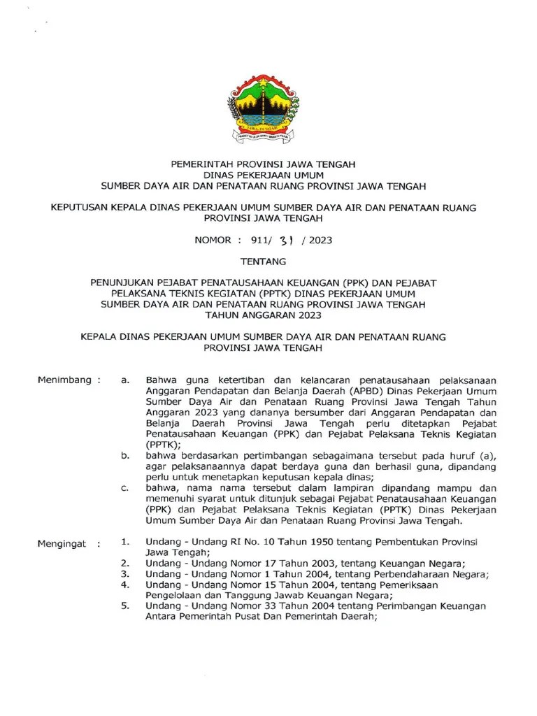 SK PPK & PPTK 2023 | PDF