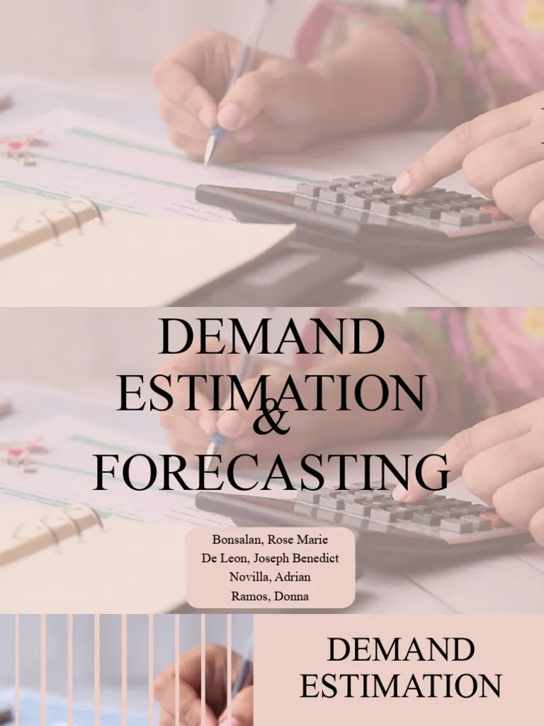 Demand Estimation And Forecasting | PDF | Forecasting | Demand