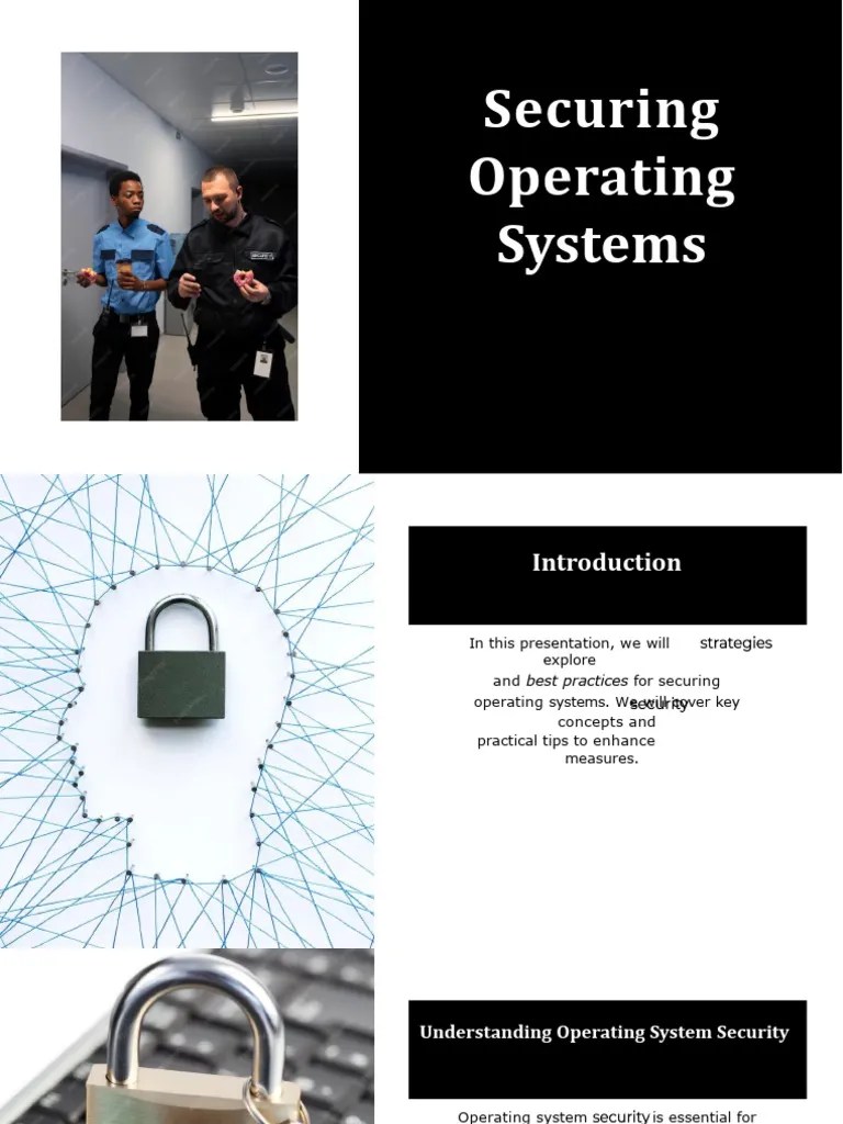 1-Operating System Security | PDF | Trusted Computing | Security