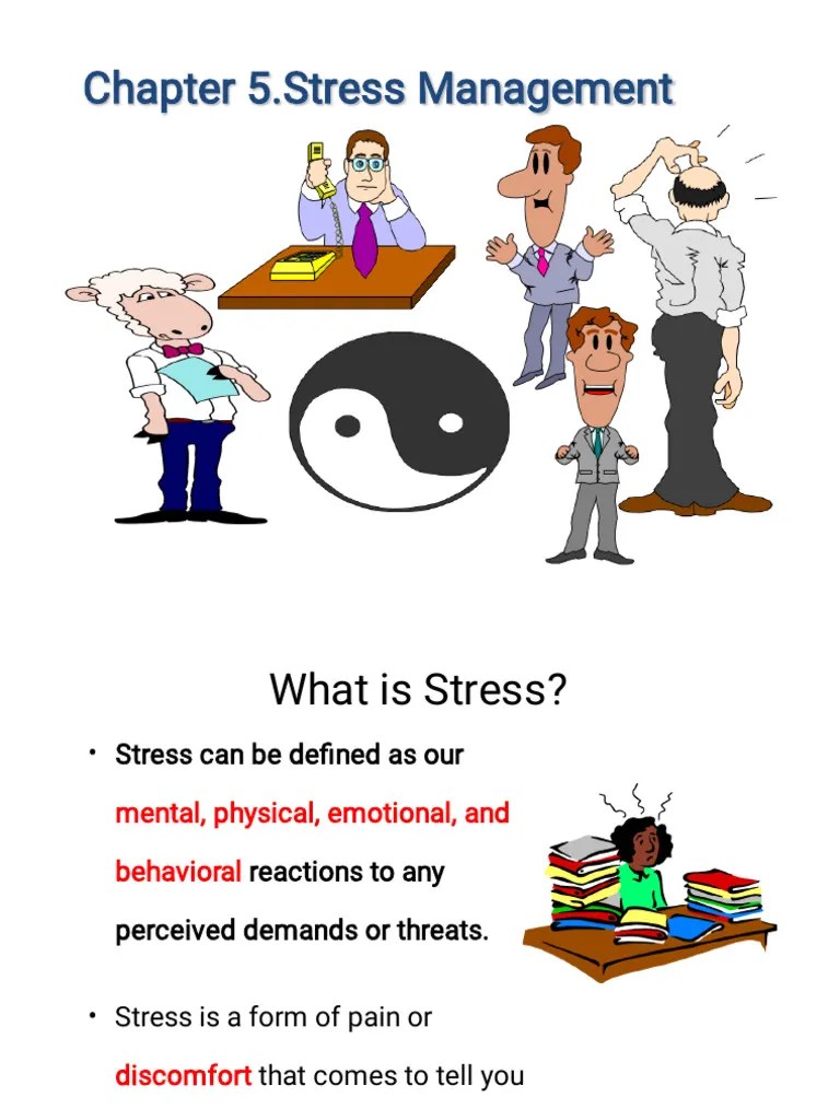 Chapter 5 Stress MGT | PDF | Stress (Biology) | Stress Management