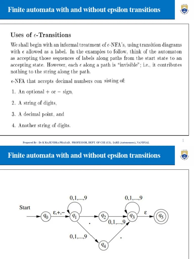 Toc Module L5 | PDF | Models Of Computation | Theory Of Computation