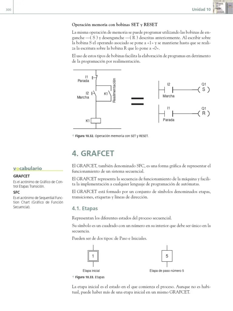 Programacion De Automatas-GRAFCET | PDF | Programación De Computadoras | Lenguaje De Programación